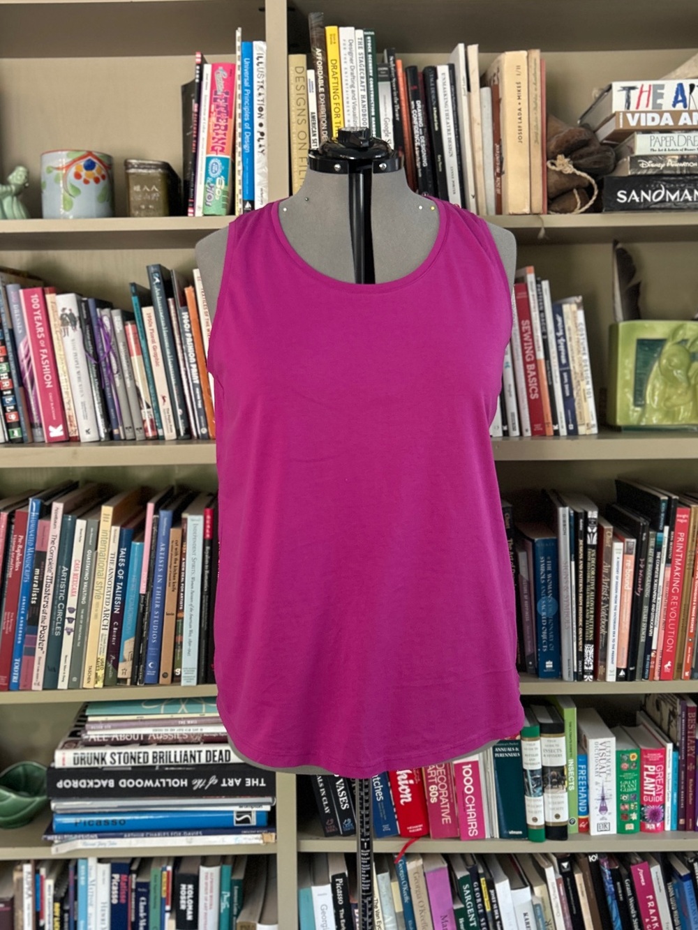 Lands' End Women's Pink Sleeveless Top